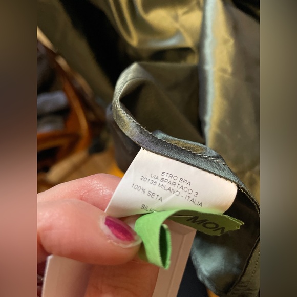 Italian Silk Jacket - Picture 6 of 6